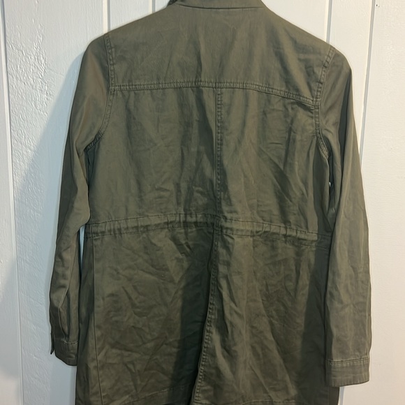 Brandon Thomas Utility Jacket Olive Green - Picture 7 of 7